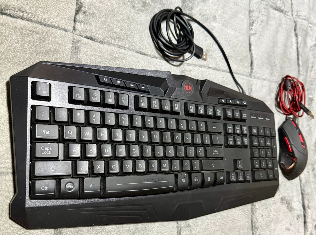 Redragon Wired Gaming Keyboard and Mouse Set - photo 3