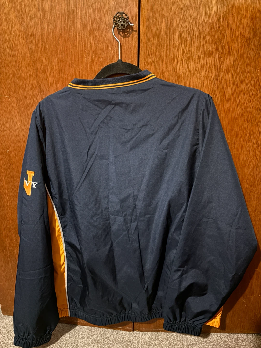 Vintage Champion Navy Pullover Windbreaker Jacket - photo 3