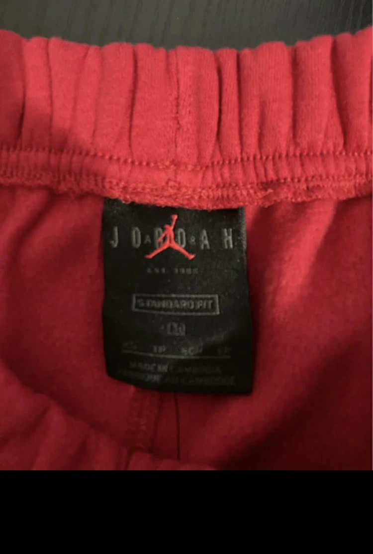 Jordan Jumpman Red Sweatpants XS - photo 5
