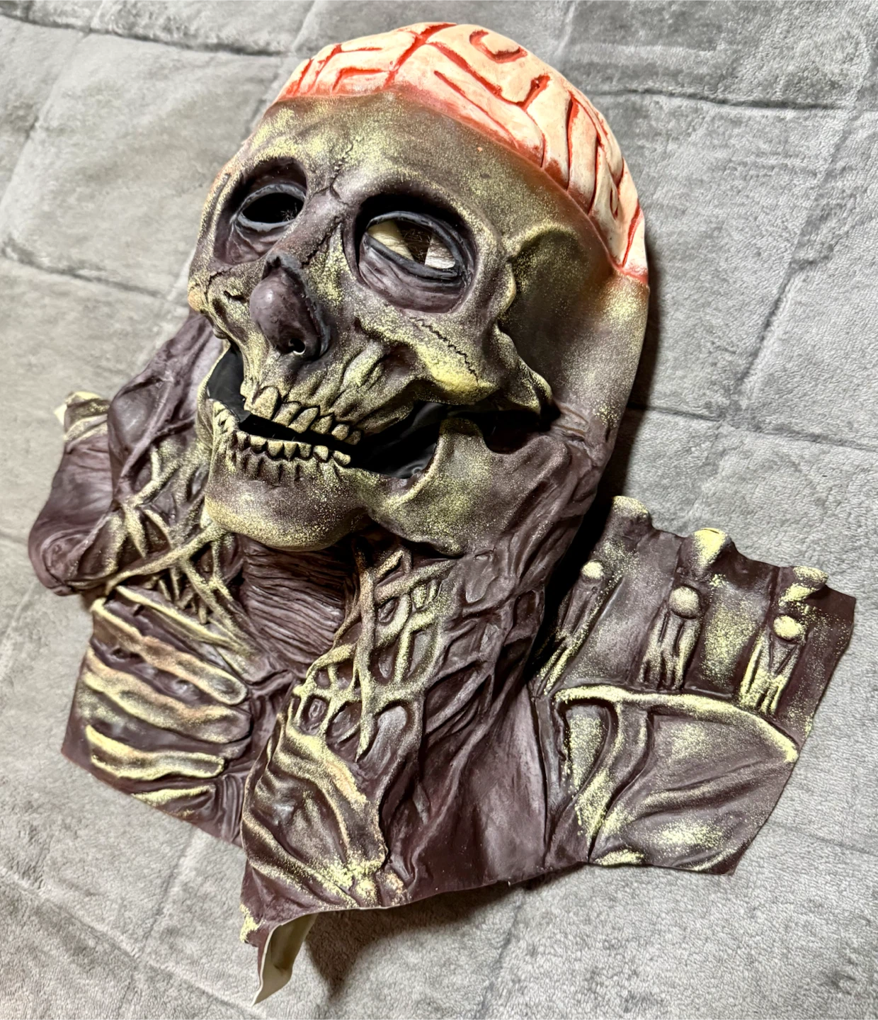 Skull Mask and Top Hat Costume Set - photo 5