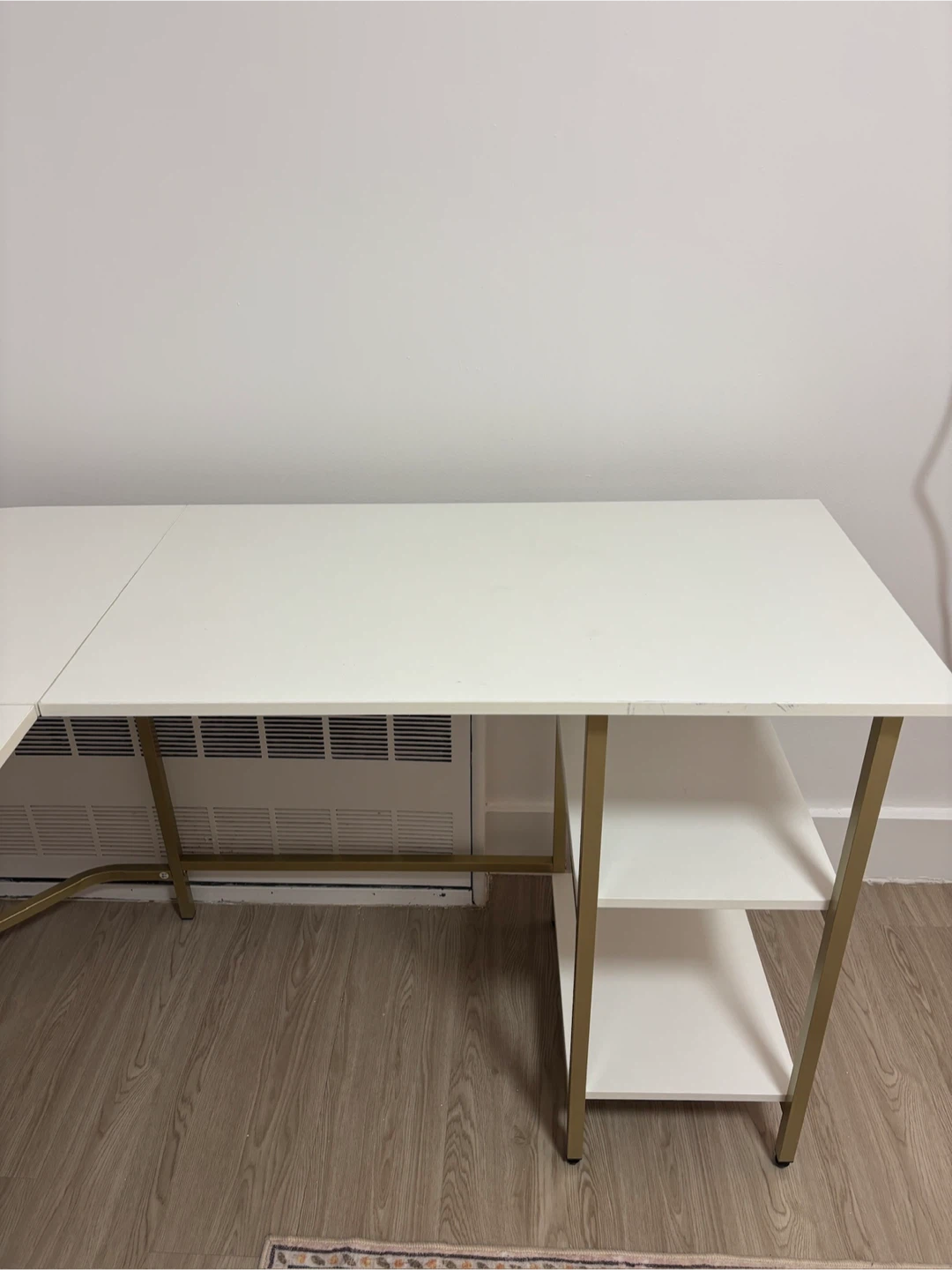 White L-shaped desk - photo 4