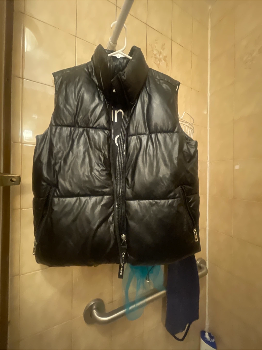 Calvin Klein Jeans Black Puffer Vest XS