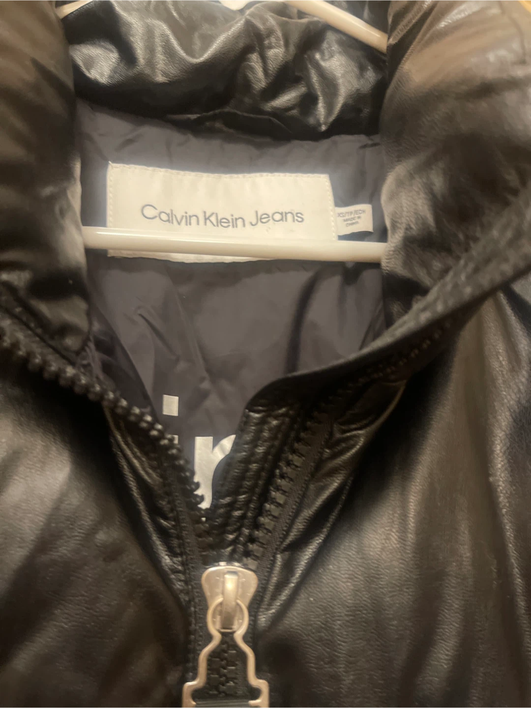 Calvin Klein Jeans Black Puffer Vest XS - photo 4