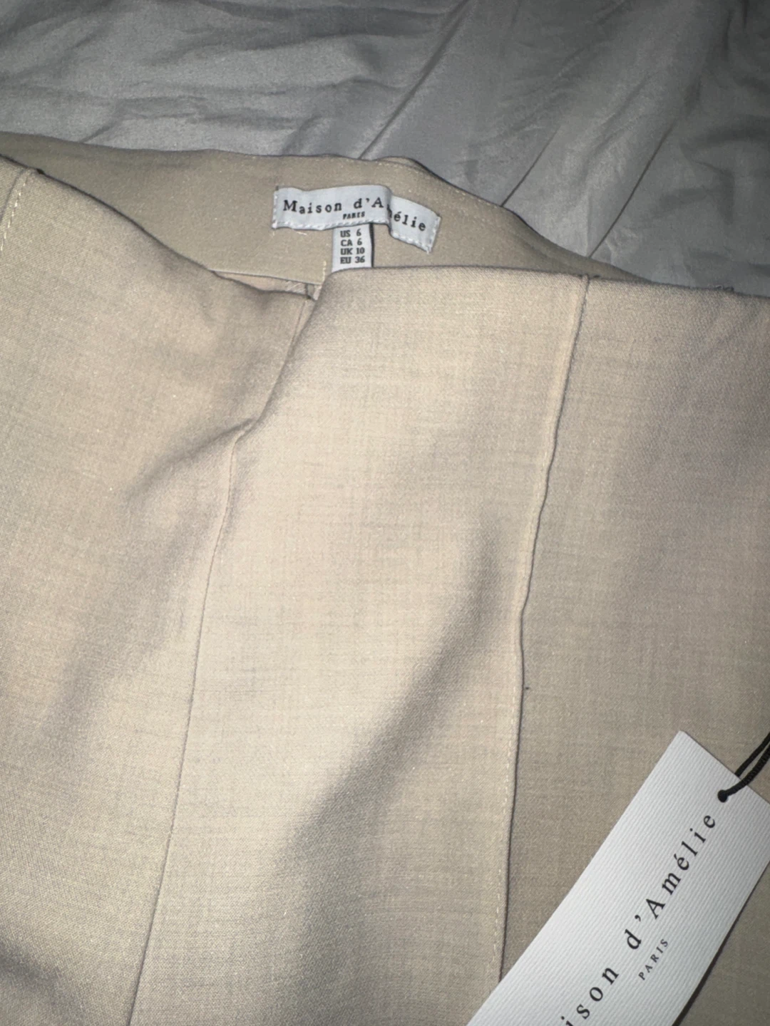 Maison d'Amélie Beige Dress Pants - photo 3