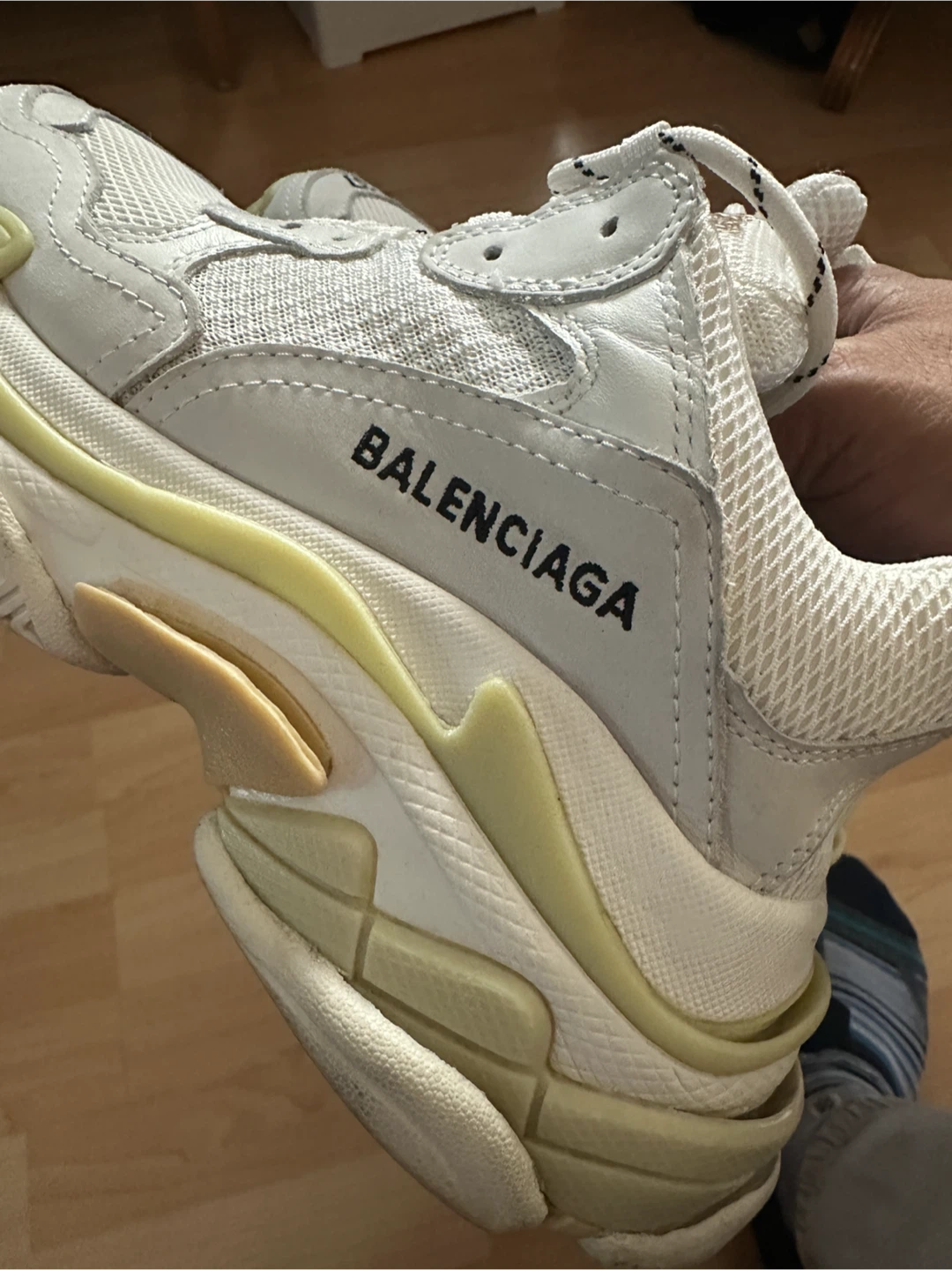 Balenciaga Triple S Sneakers White Size 37 - photo 5