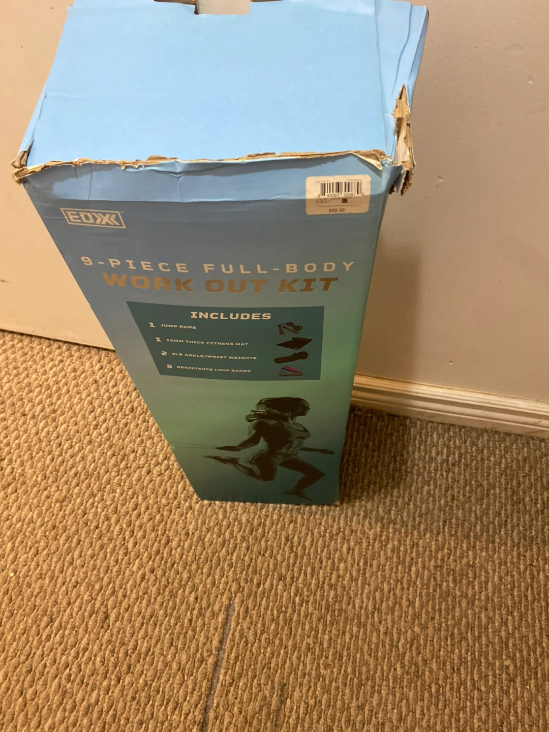 EDX 9-Piece Full-Body Work Out Kit - photo 3