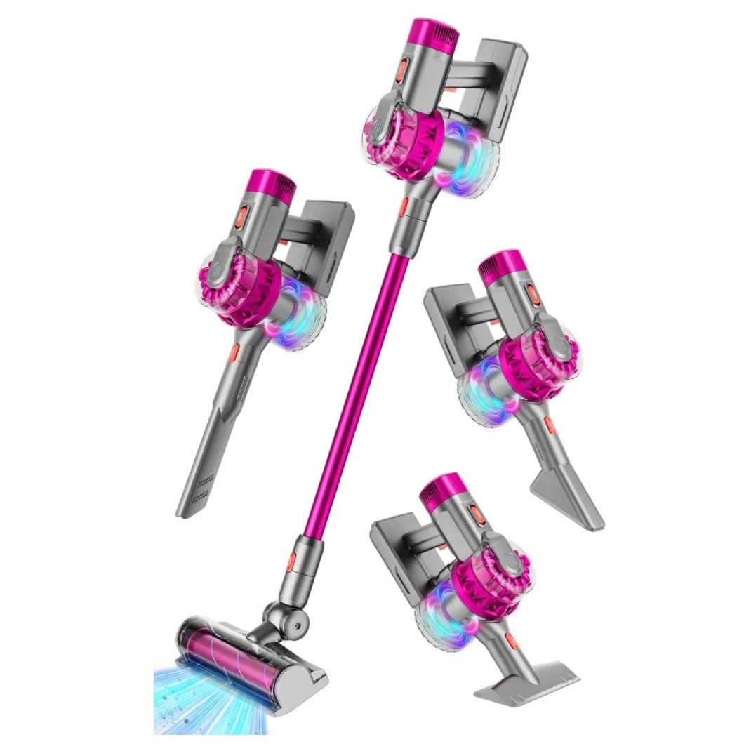 Brand New 4-in-1 Kids Toy Vacuum Set (Blue & Pink) - photo 2