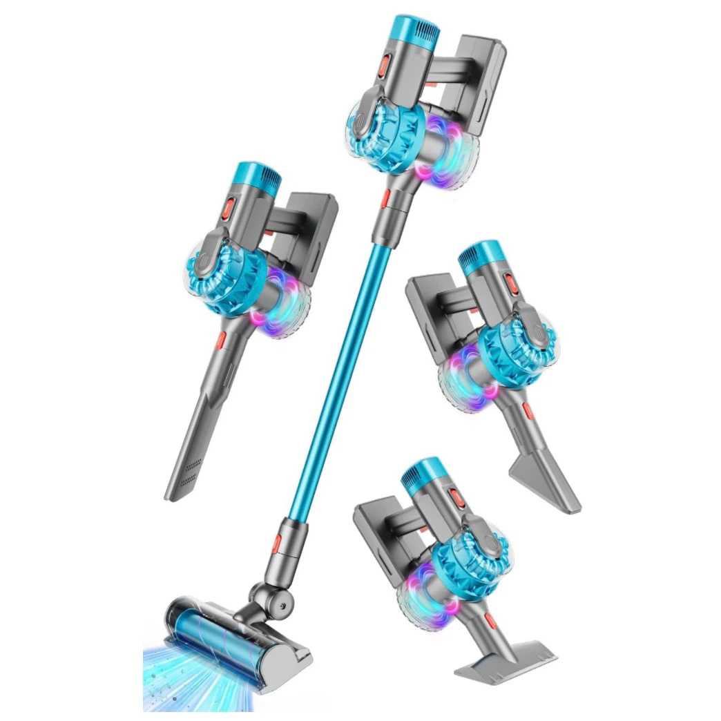 Brand New 4-in-1 Kids Toy Vacuum Set (Blue & Pink) - photo 3