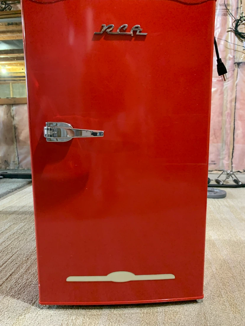RCA Retro Red Mini Fridge