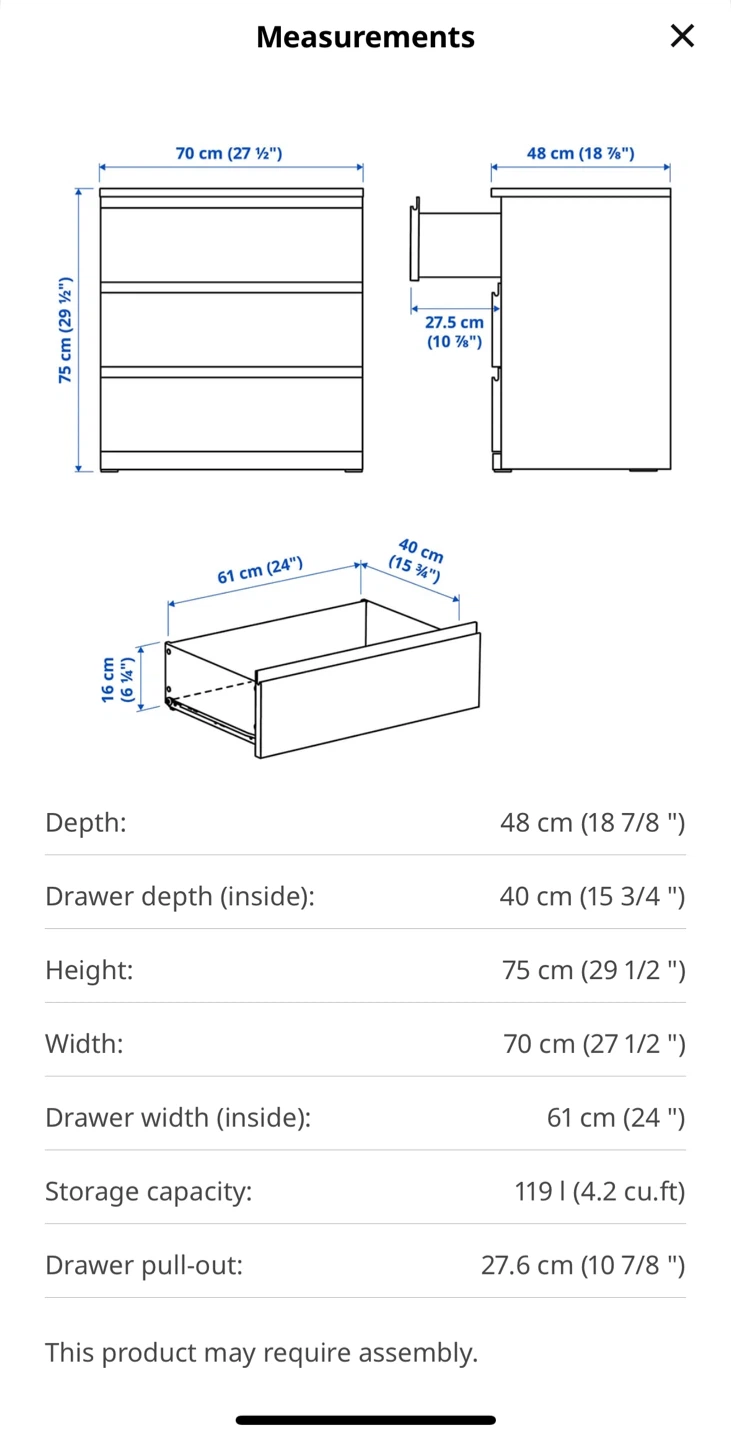 IKEA DresserOak Effect - photo 4