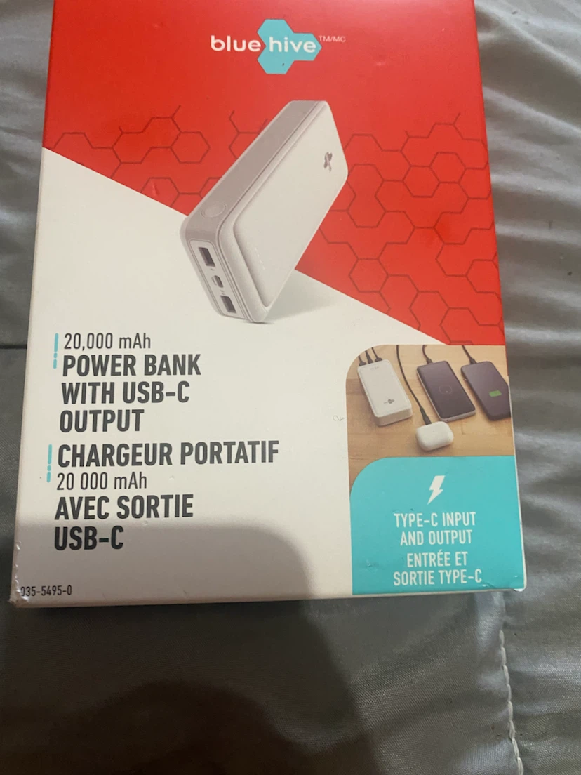 Blue Hive 20,000 mAh Power Bank
