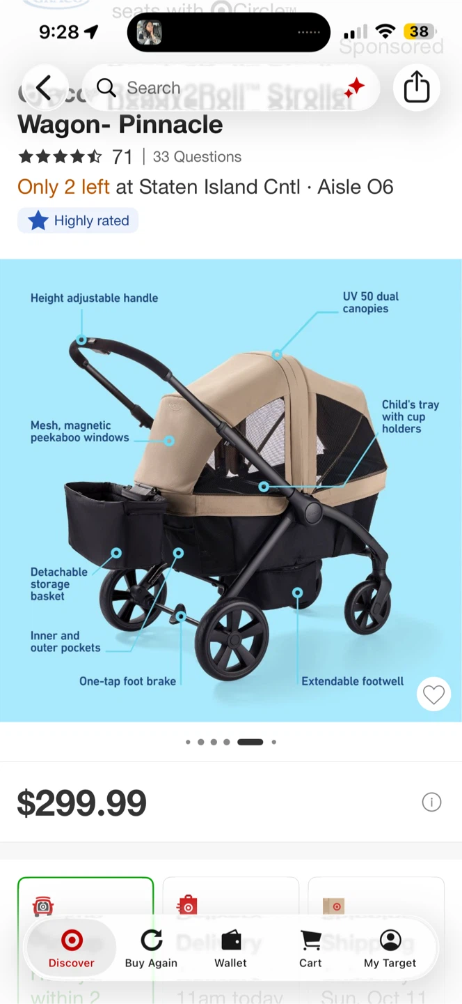 Evenflo Pivot Xplore All-Terrain Stroller Wagon