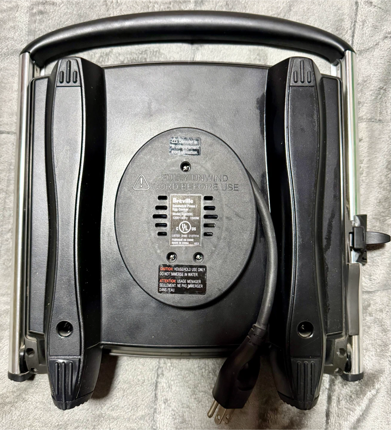 Breville Sandwich Press / Panini Maker SG820XL - photo 4