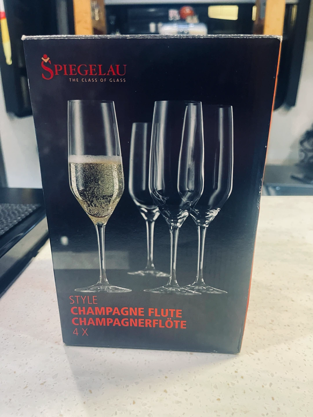 Spiegelau Style Champagne Flutes - Set of 4