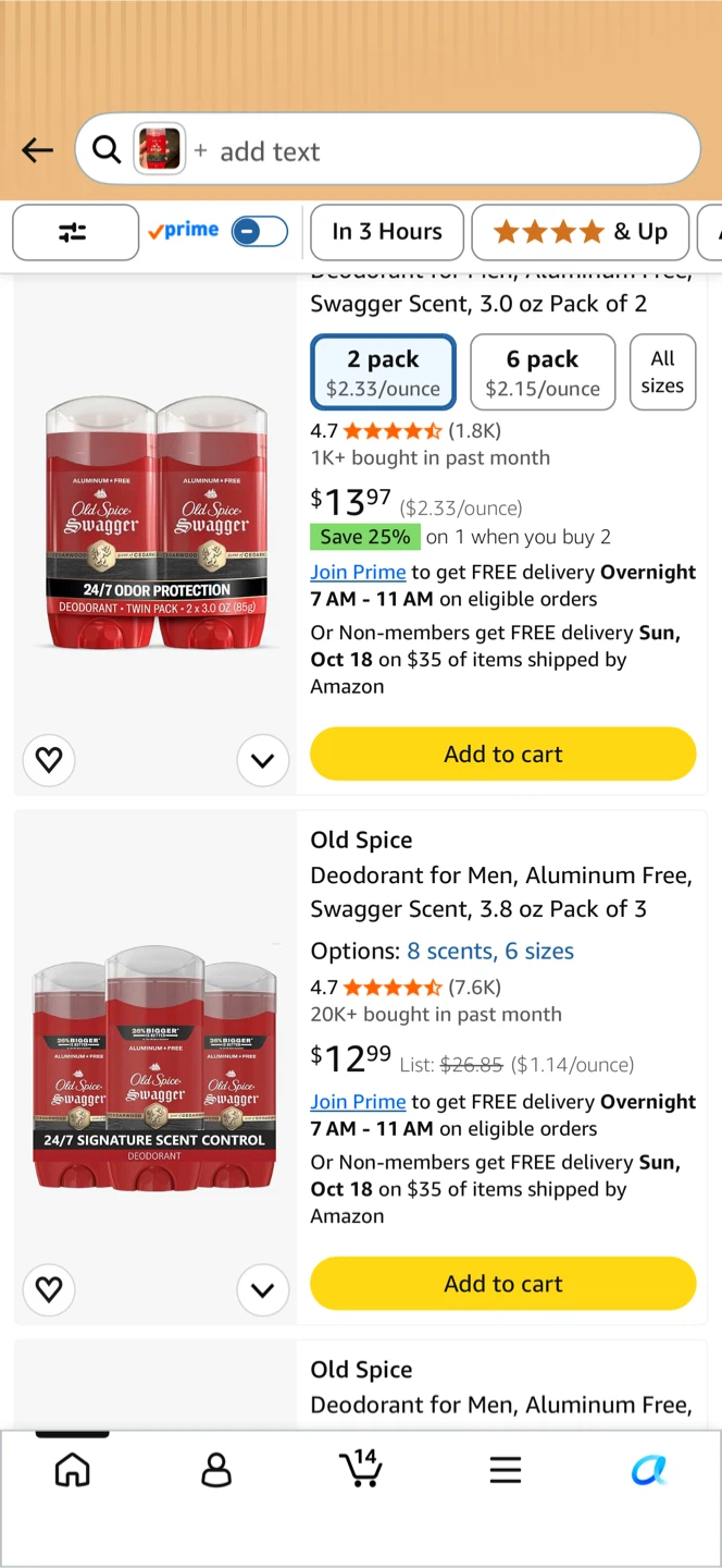Old Spice Swagger Deodorant 3.0 oz - photo 4