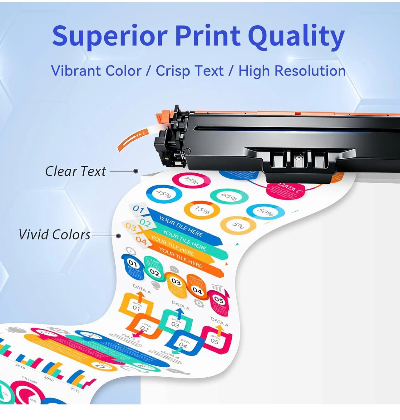 MyCartridge 210X Toner Cartridge Set