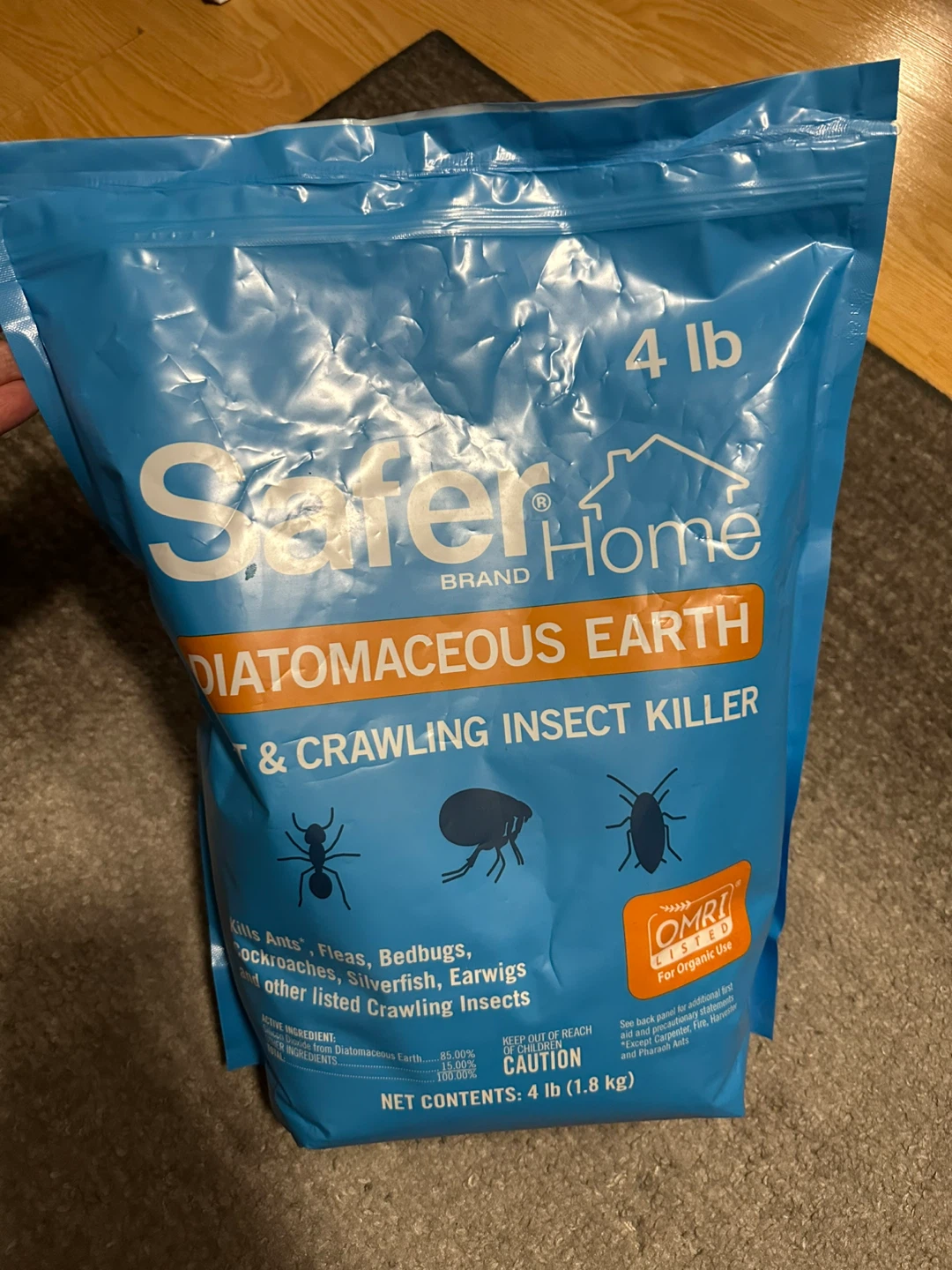 Safer Brand Home Diatomaceous Earth 4 lb