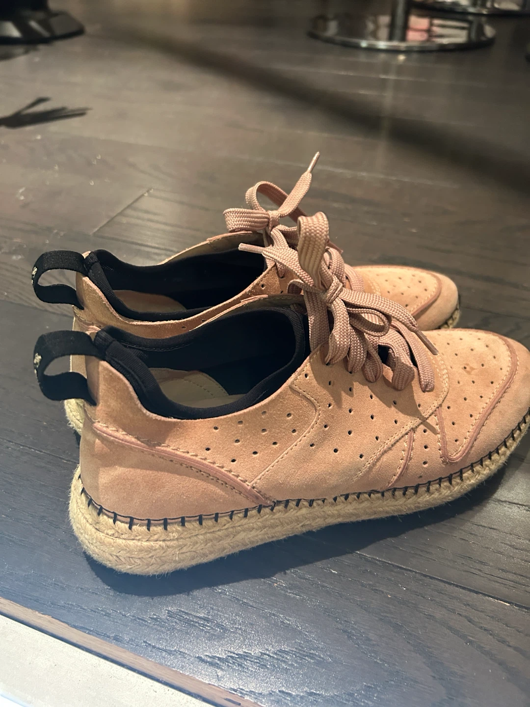 Tod's Suede Espadrille Sneakers 9.5
