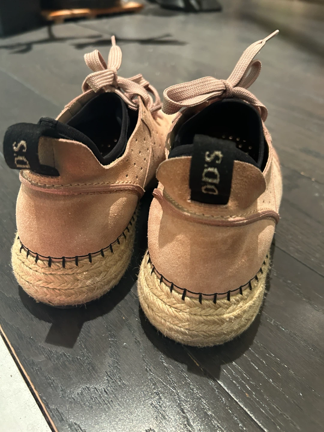 Tod's Suede Espadrille Sneakers 9.5 - photo 2