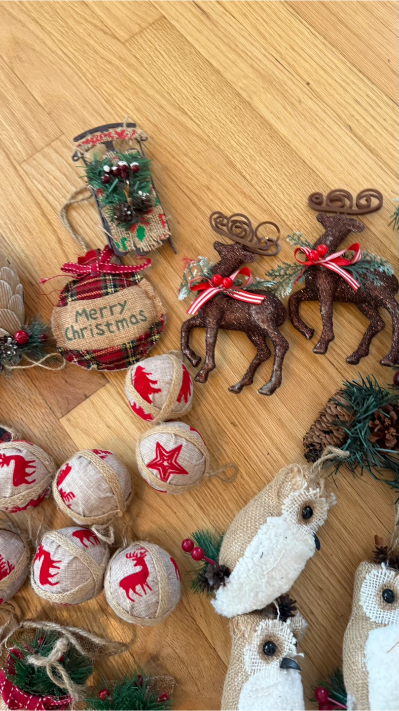 Rustic Christmas Ornament Set - photo 3