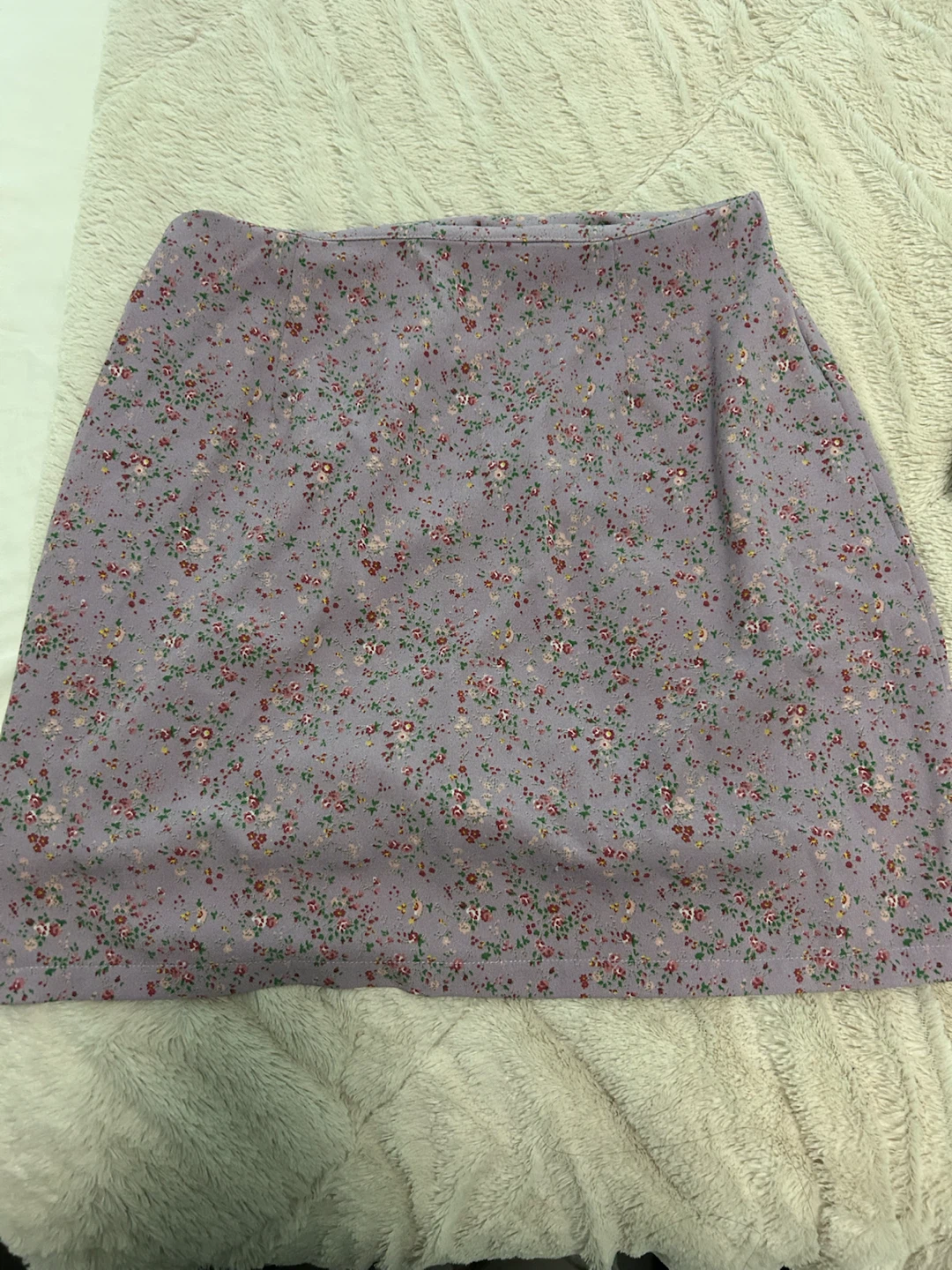 Floral Mini Skirt