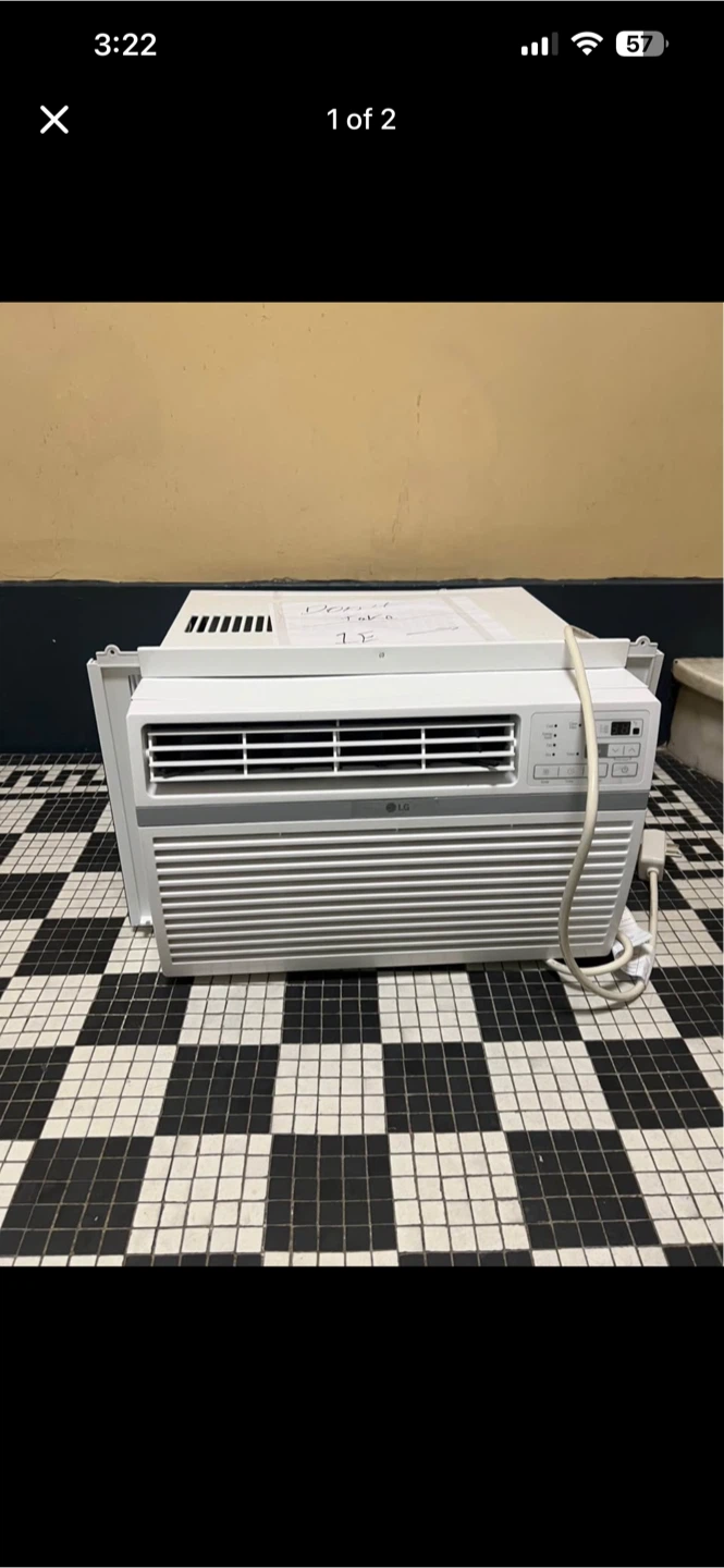 LG 8,000 BTU Window Air Conditioner