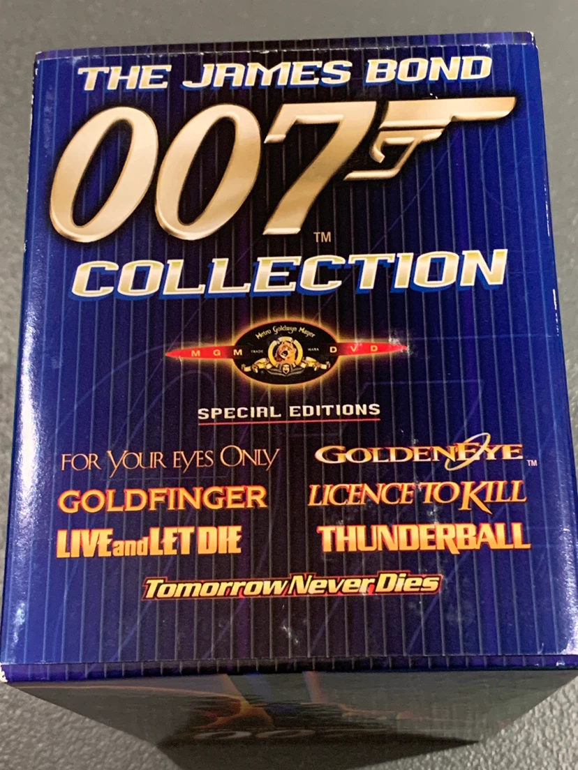 James Bond Special Edition 7-disc DVD box set. - photo 3