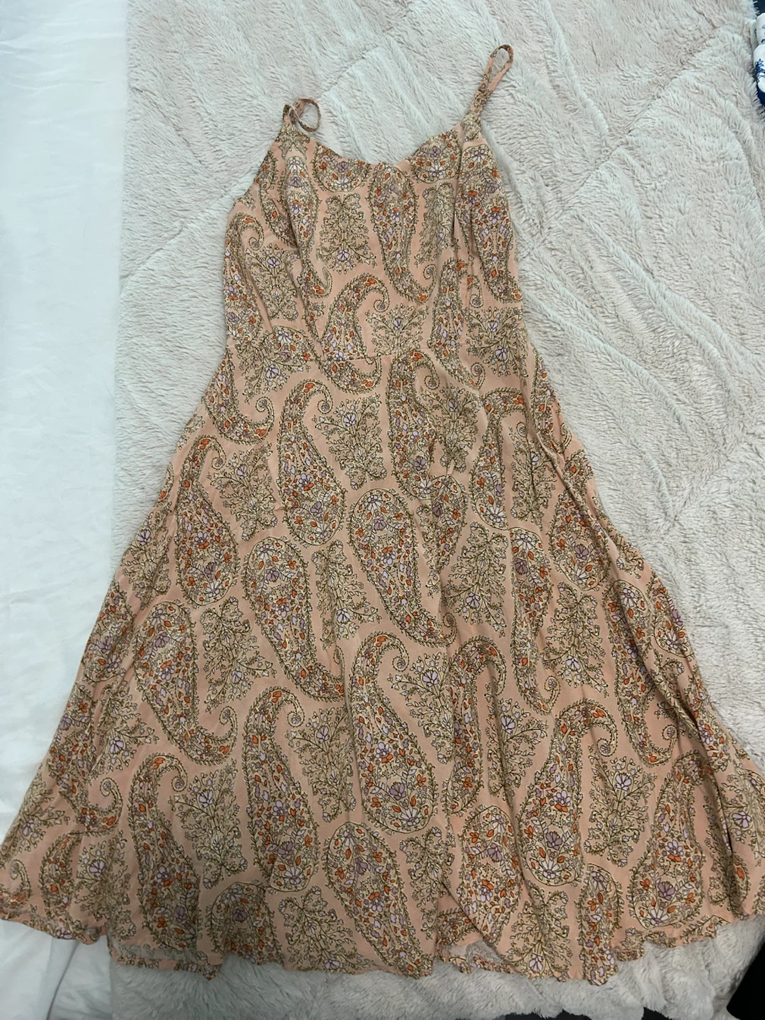 Paisley Print  Dress