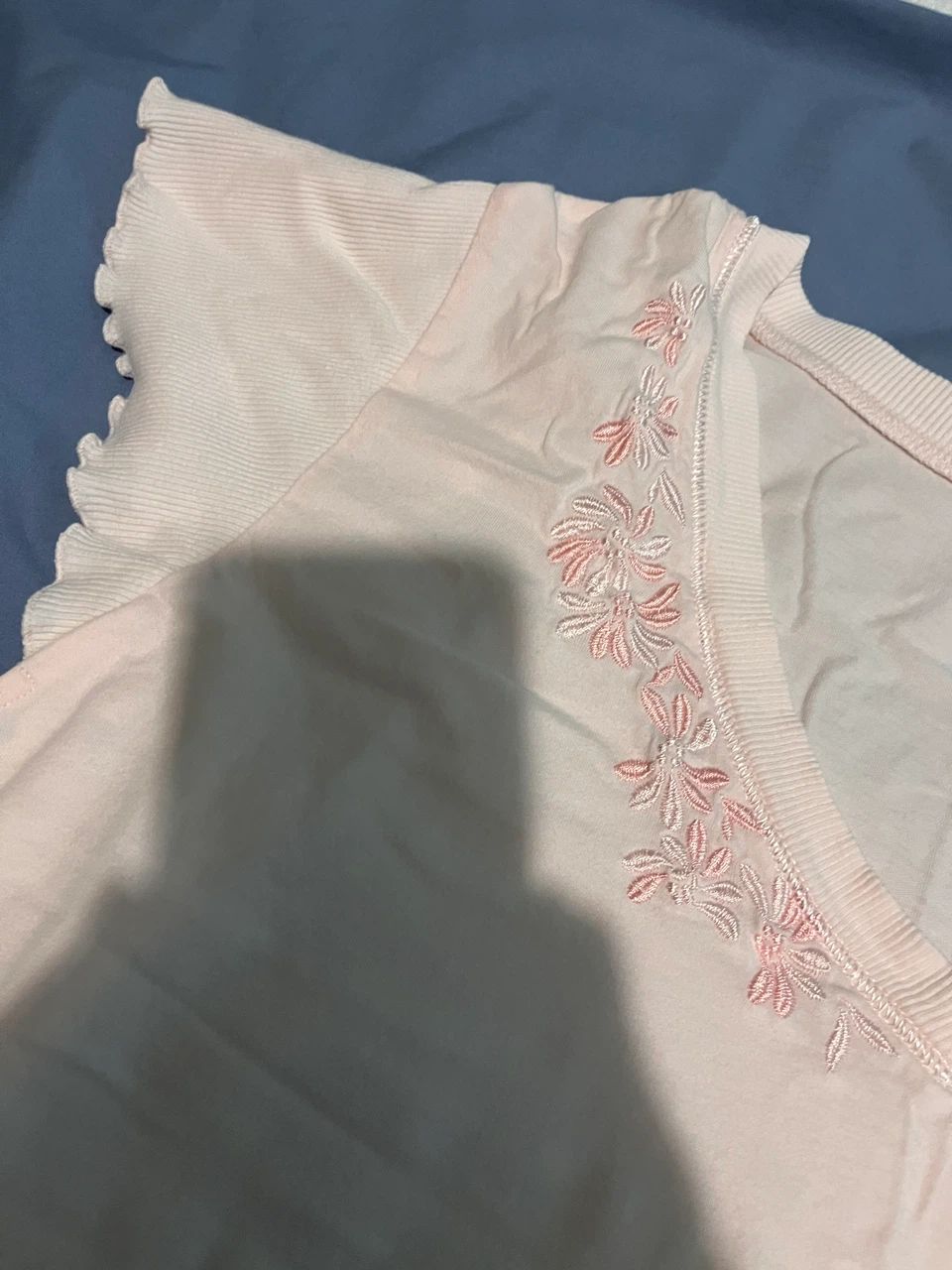 Miss Elaine Cotton Nightgown Light Pink - photo 4