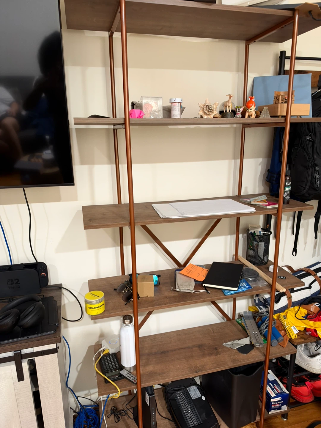 Industrial Style Bookshelf