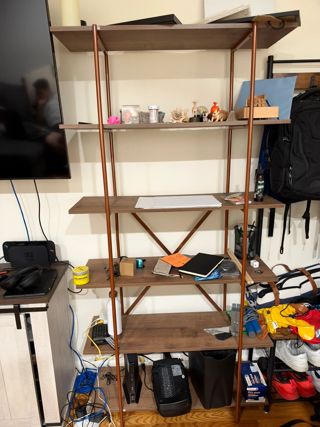 Industrial Style Bookshelf - photo 2