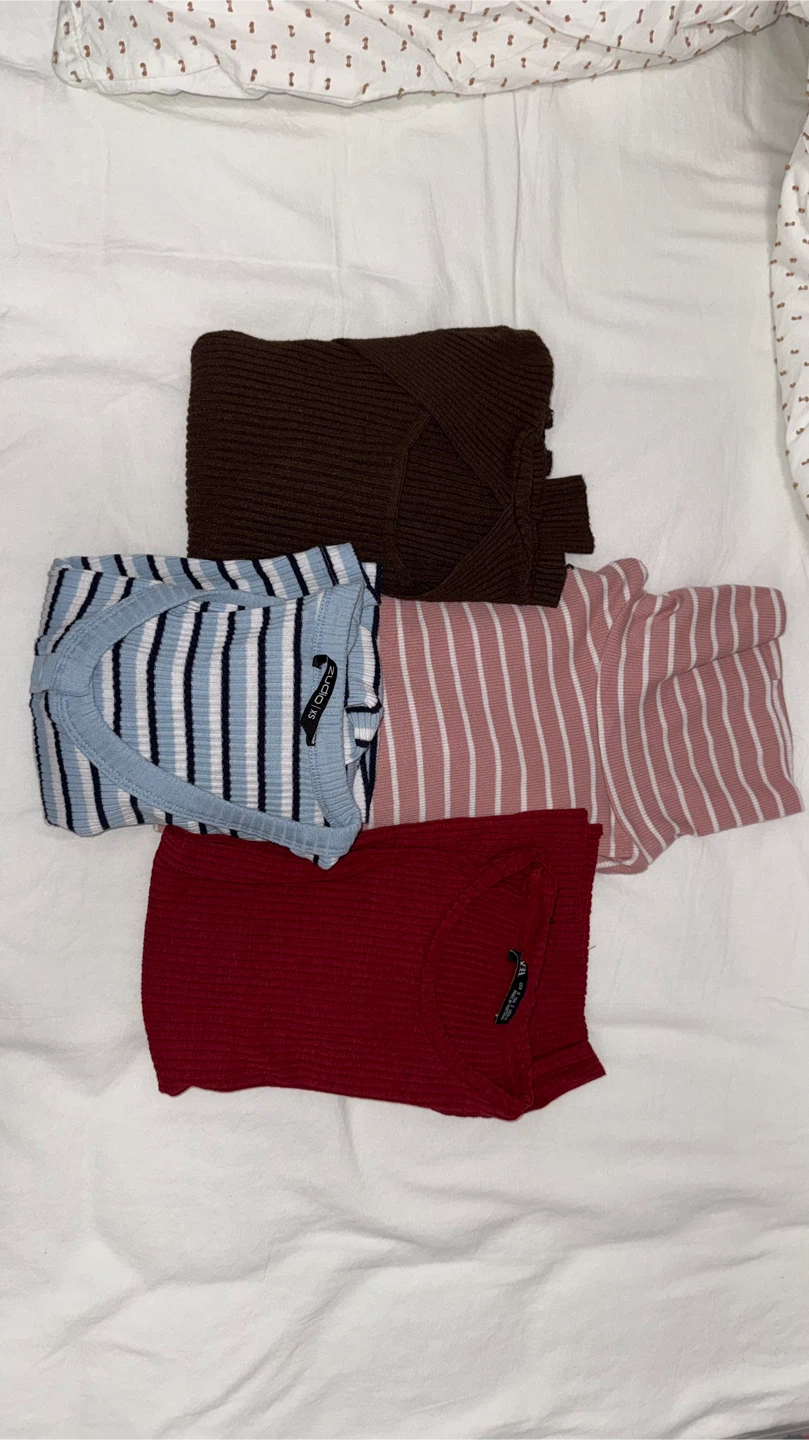 Lot of 4 Long Sleeve Tops