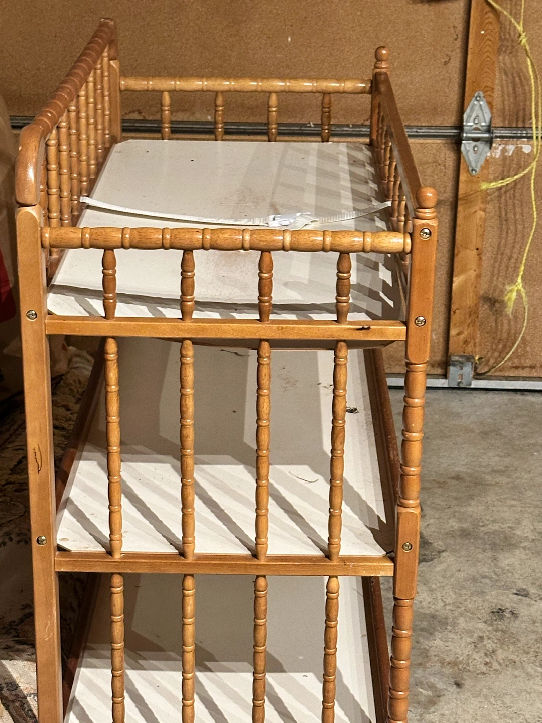 Wooden Baby Changing Table