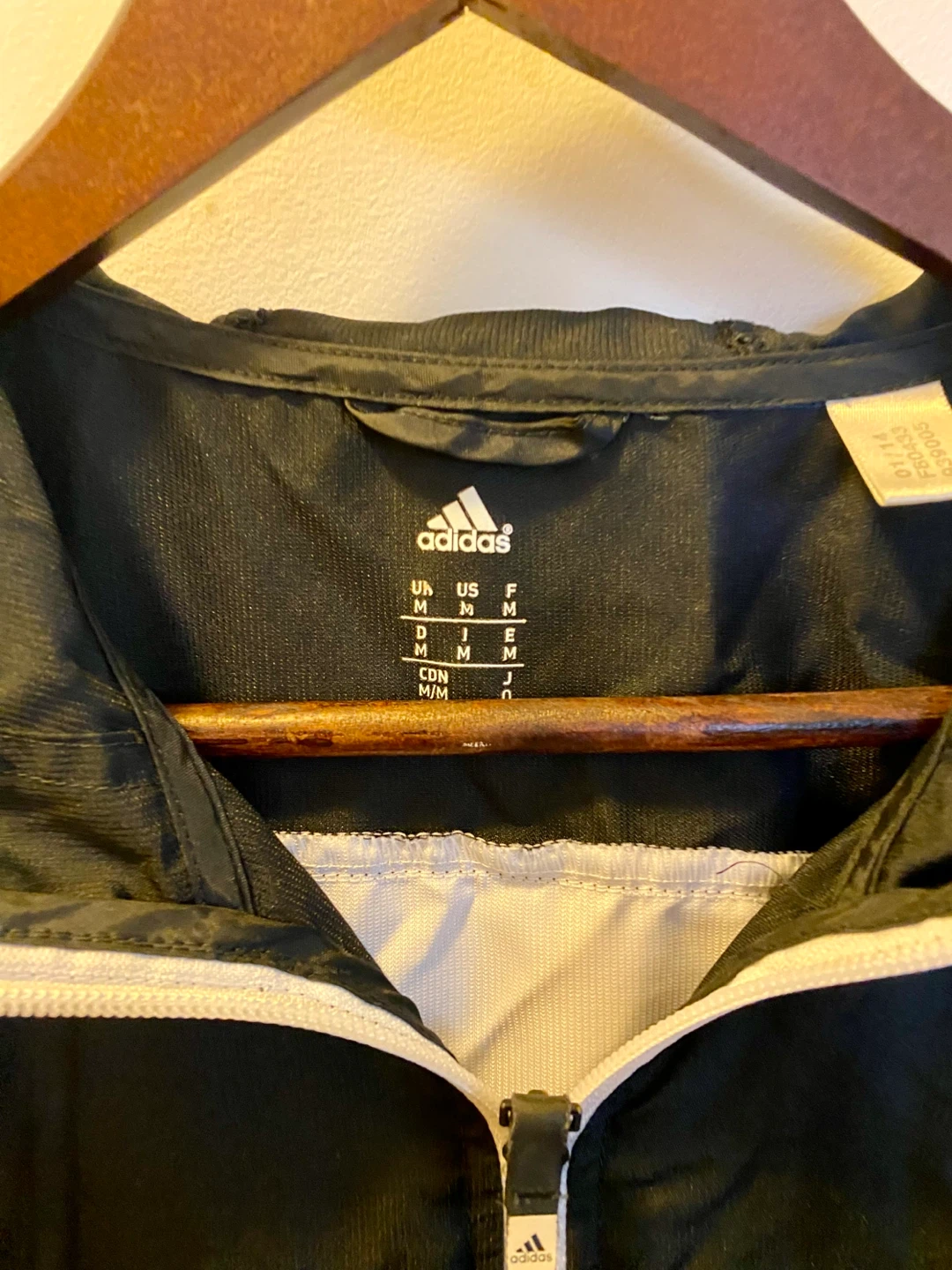 Adidas Men's Medium Windbreaker Jacket - photo 2