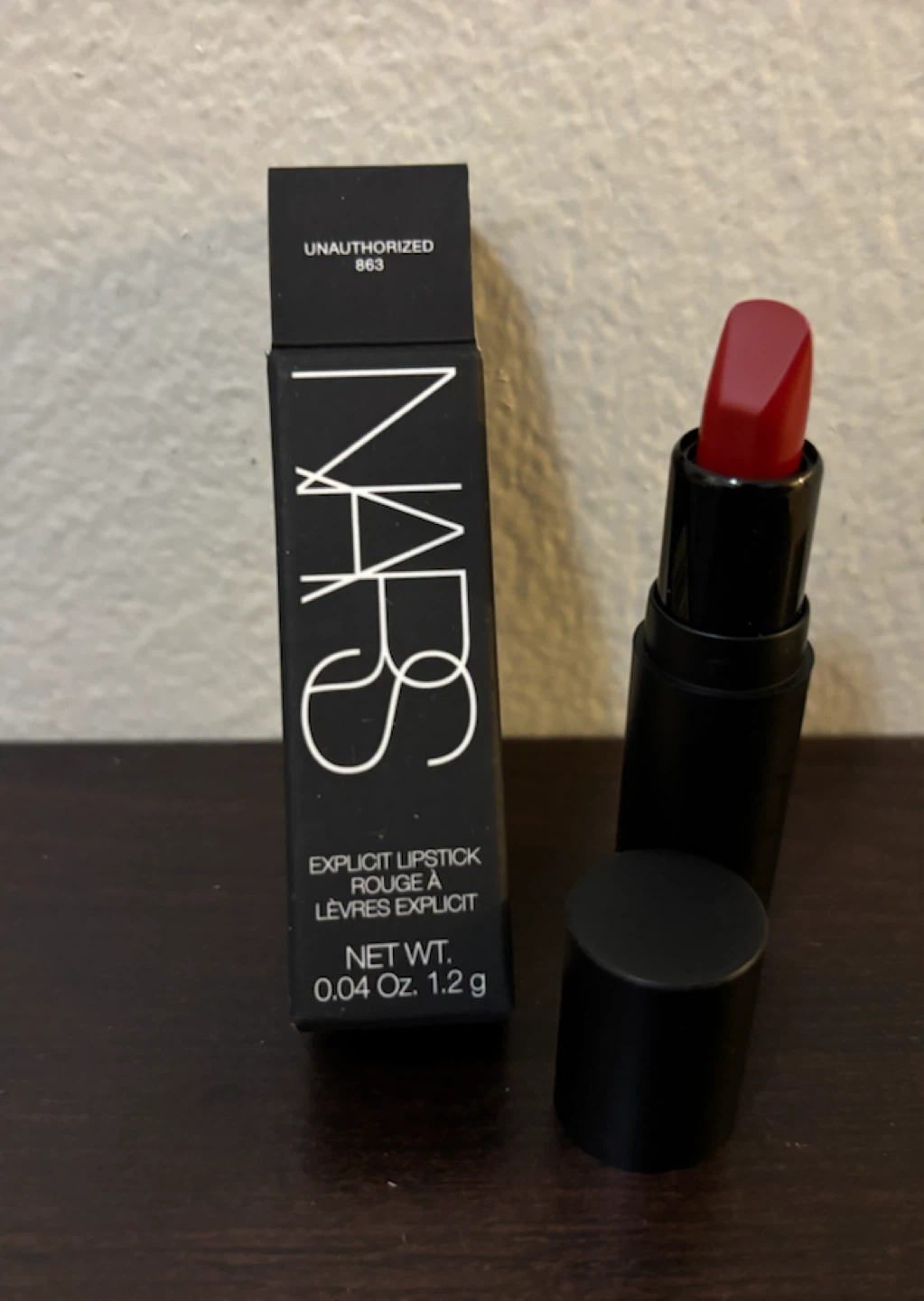 NEW-NARS Explicit Lipstick Unauthorized 863