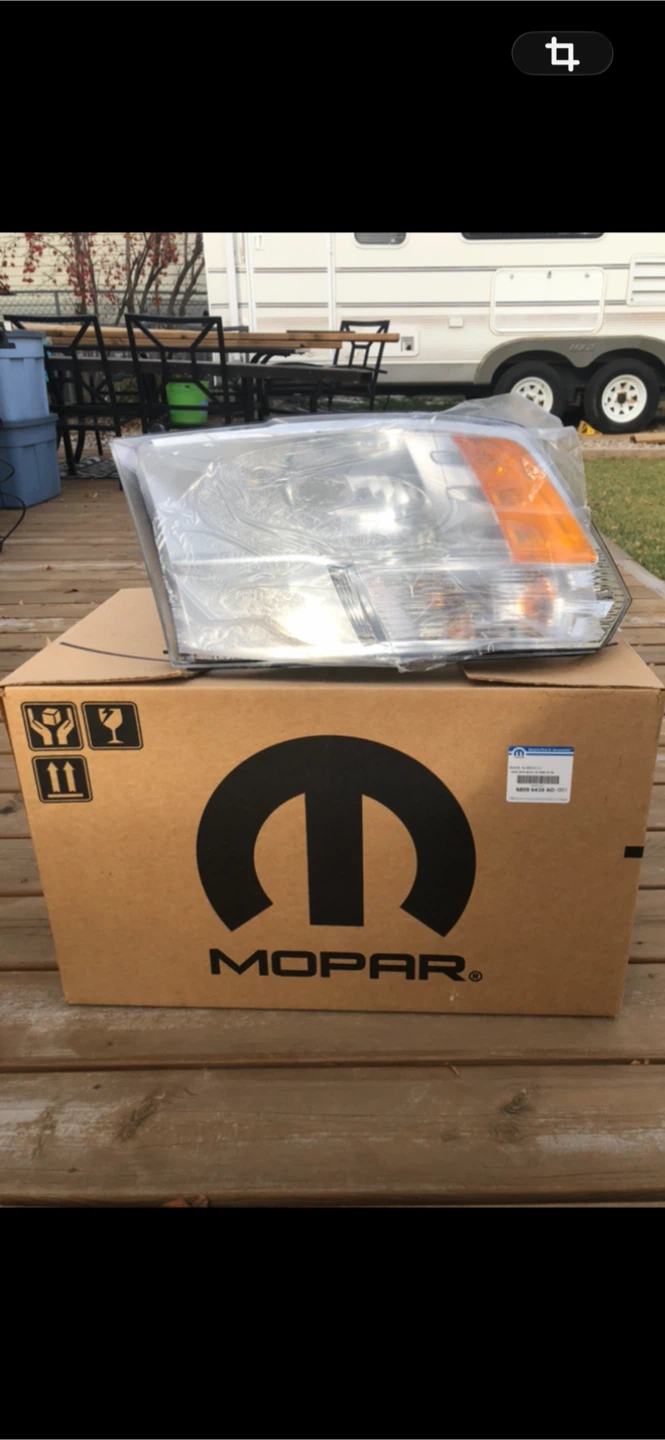 Mopar Headlight Assembly for Dodge Ram