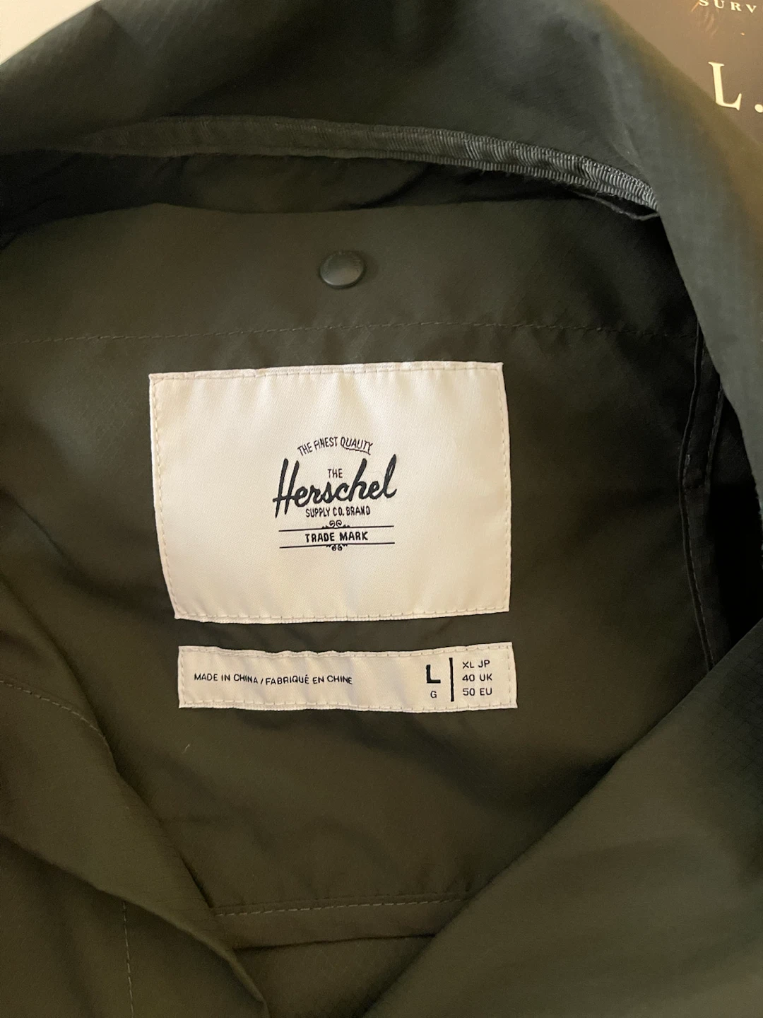 Herschel Supply Co. Olive Coaches Jacket - photo 2