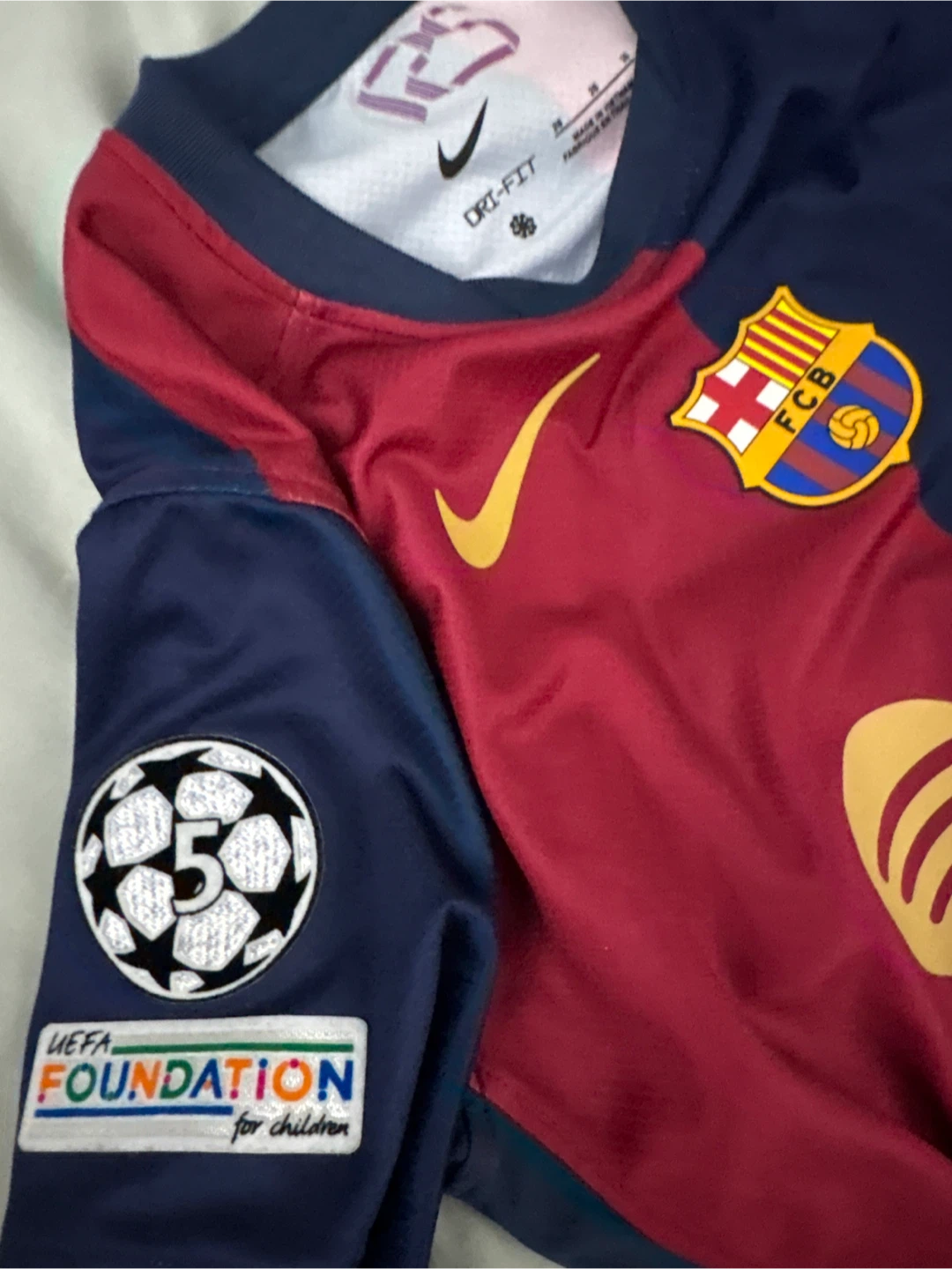 Nike FC Barcelona Lamine Yamal 19 Jersey - photo 2
