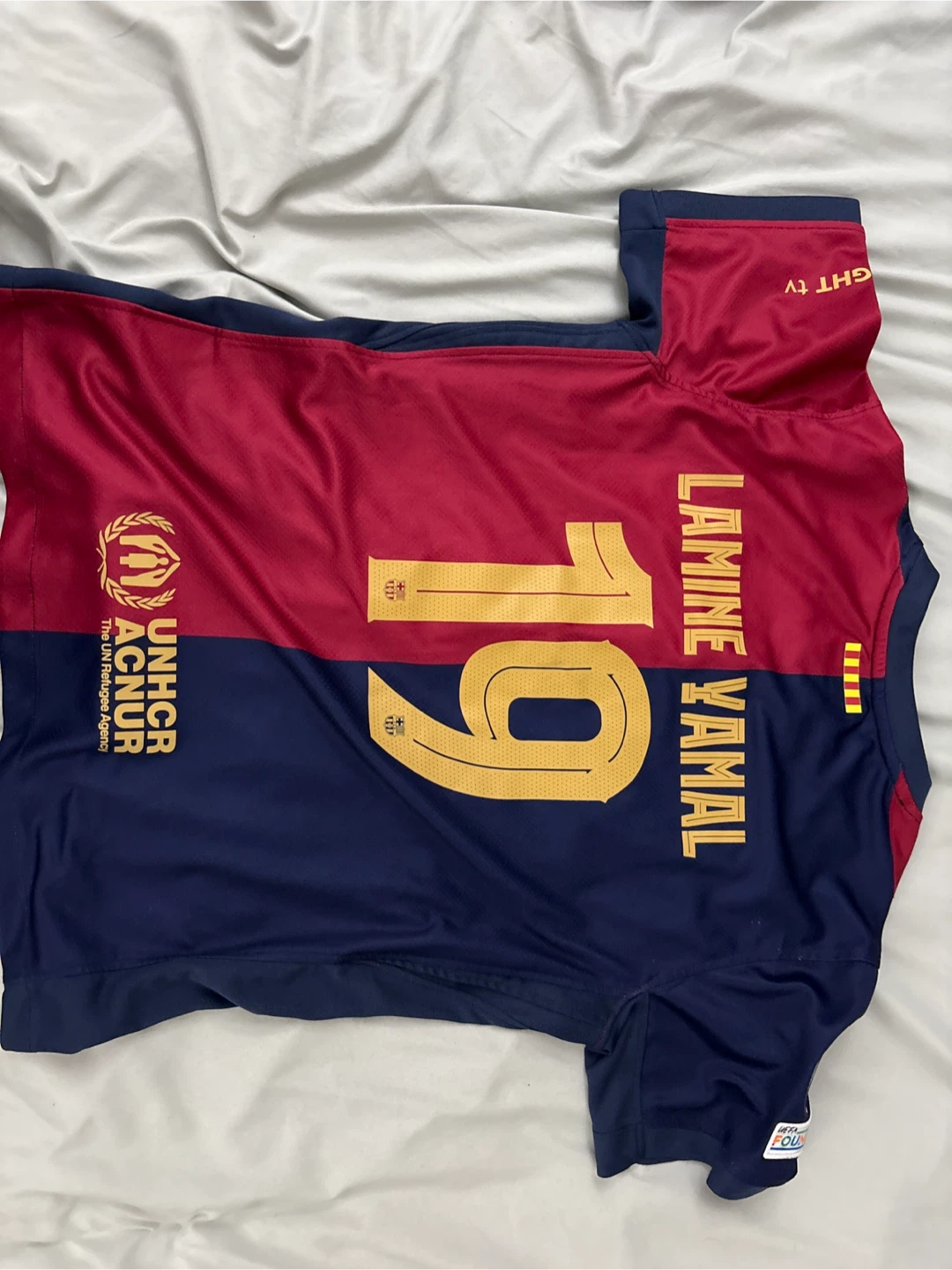 Nike FC Barcelona Lamine Yamal 19 Jersey - photo 4