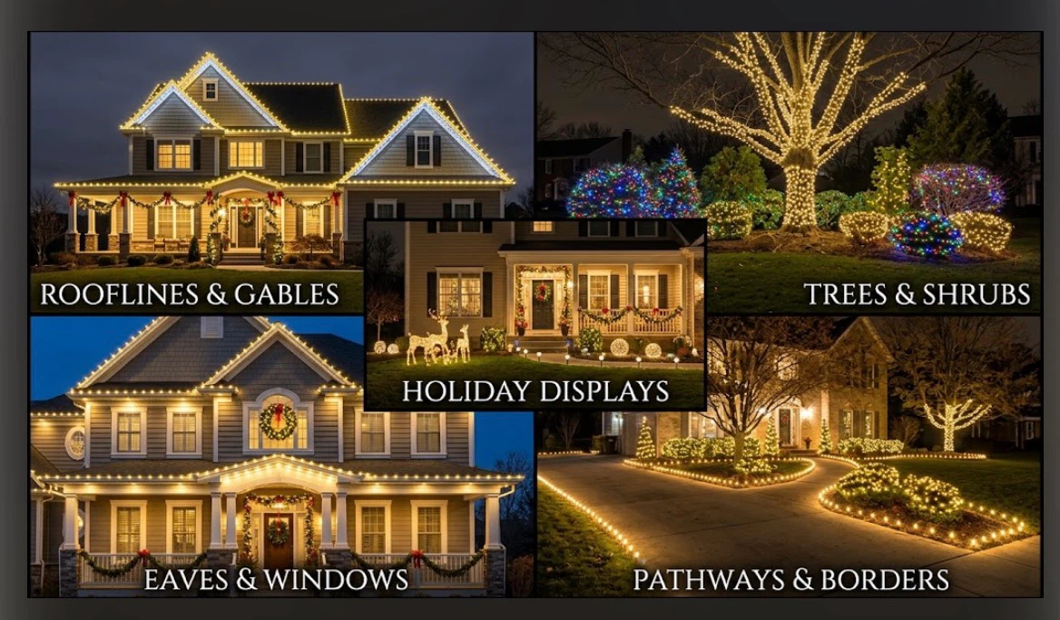 Holiday Light Installation