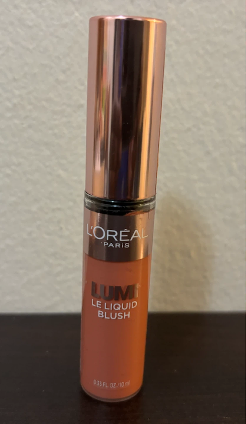 NEW-CLEARANCE-L'Oreal Lumi Le Liquid Blush - 610 Dewy Rich Coral