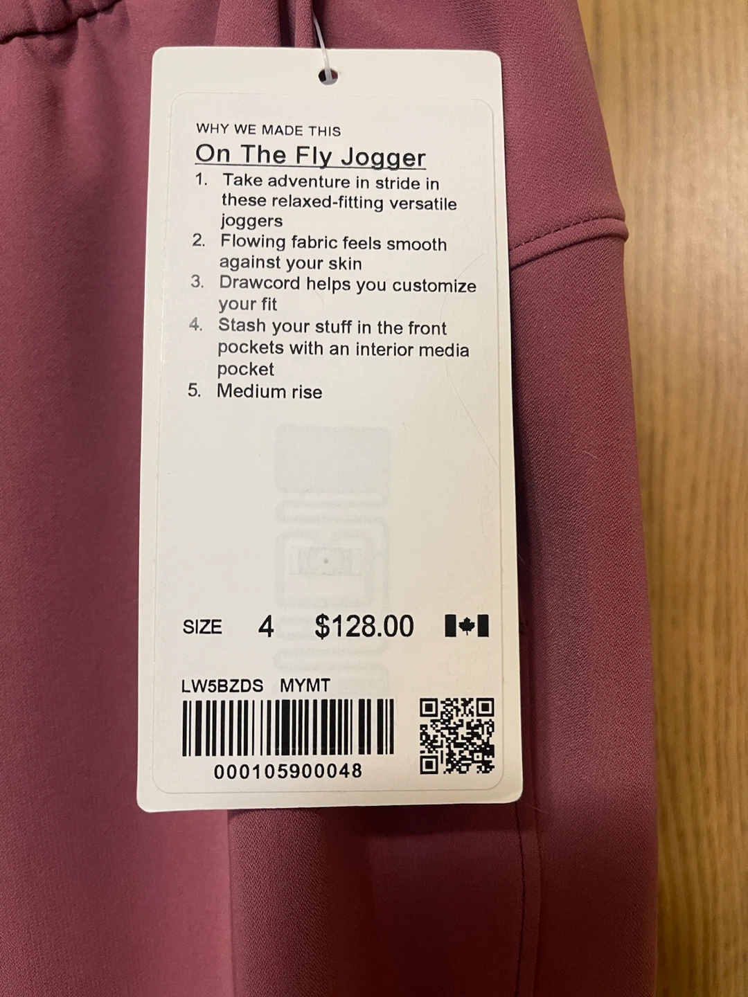 Lululemon On The Fly Jogger, Size 4 - photo 2