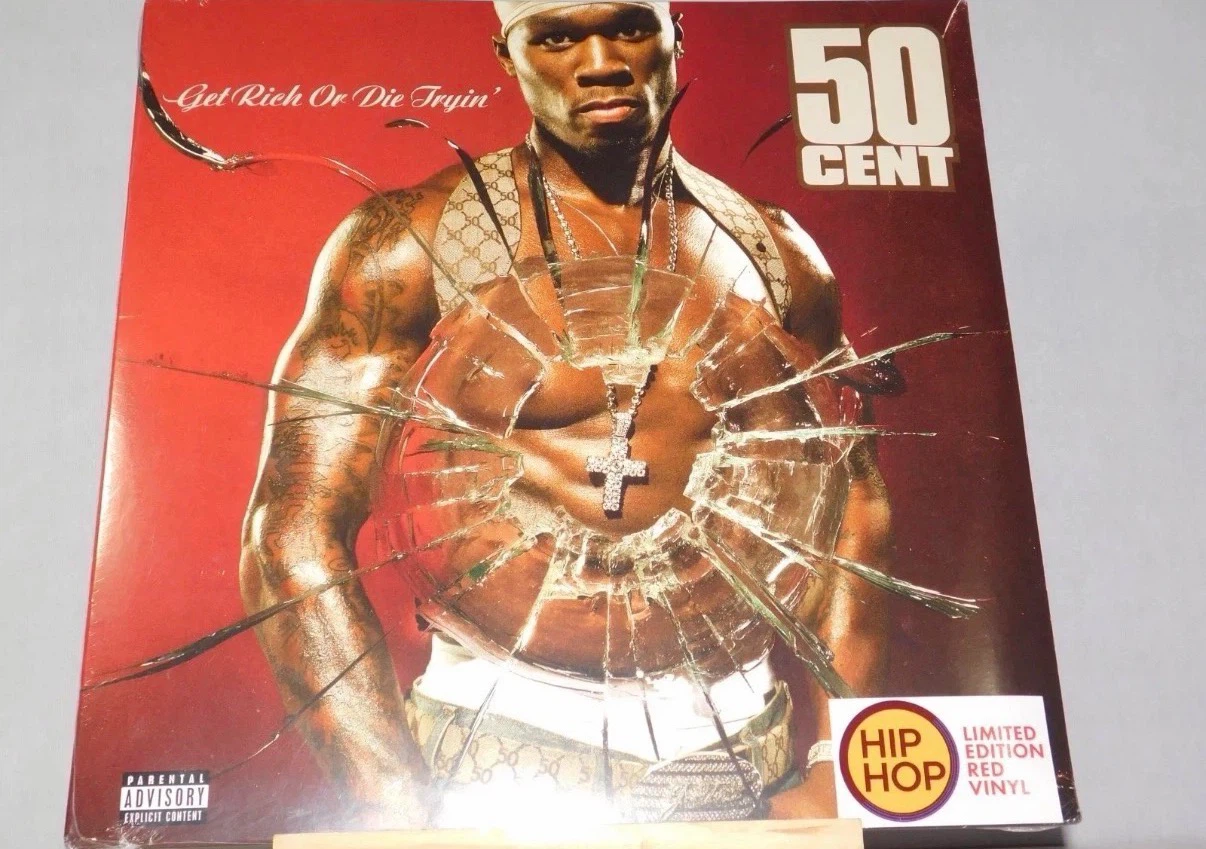 50 Cent Get Rich Or Die Tryin' Limited Edition Red Vinyl