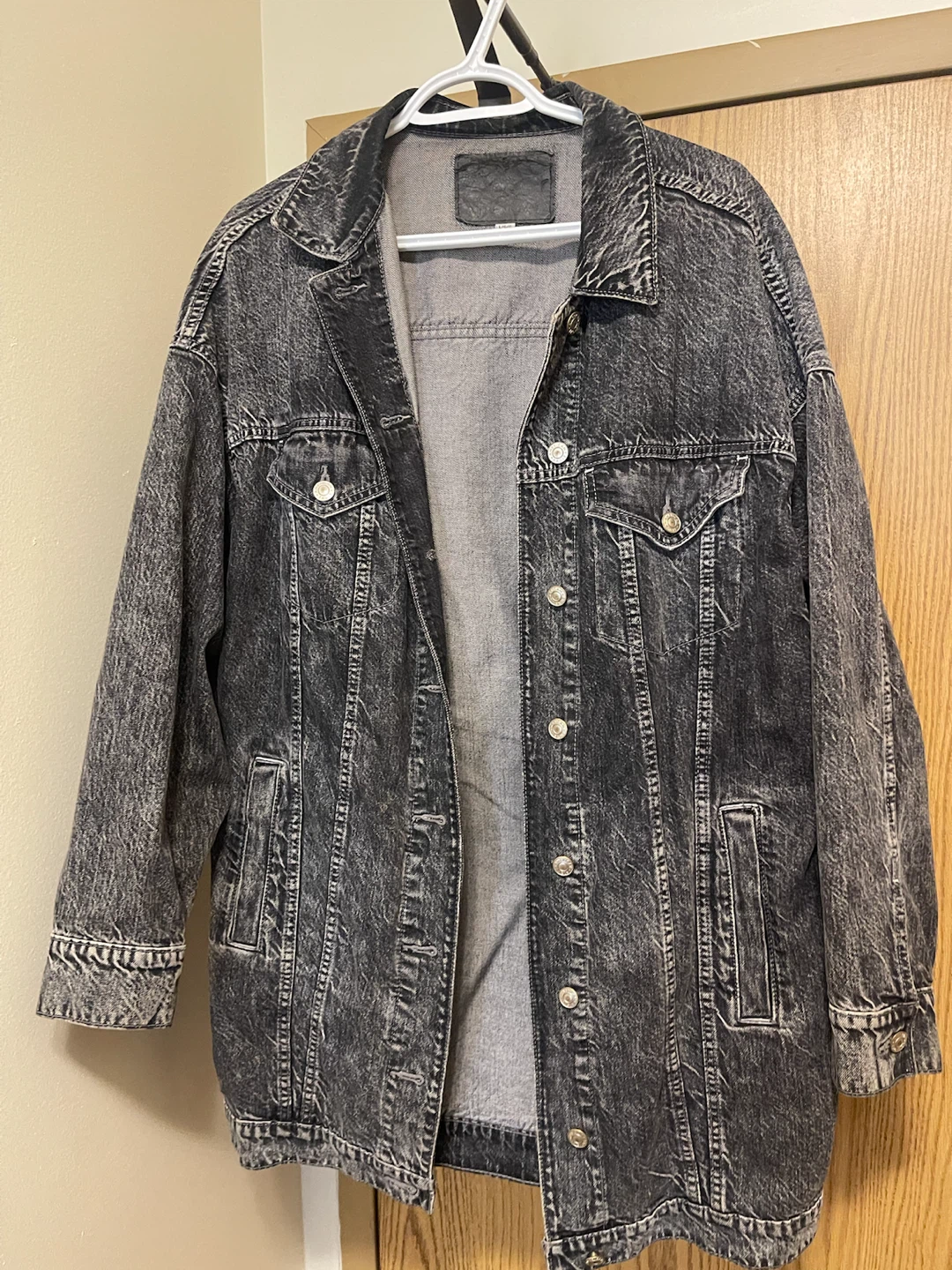 American Eagle Acid Wash Denim Jacket