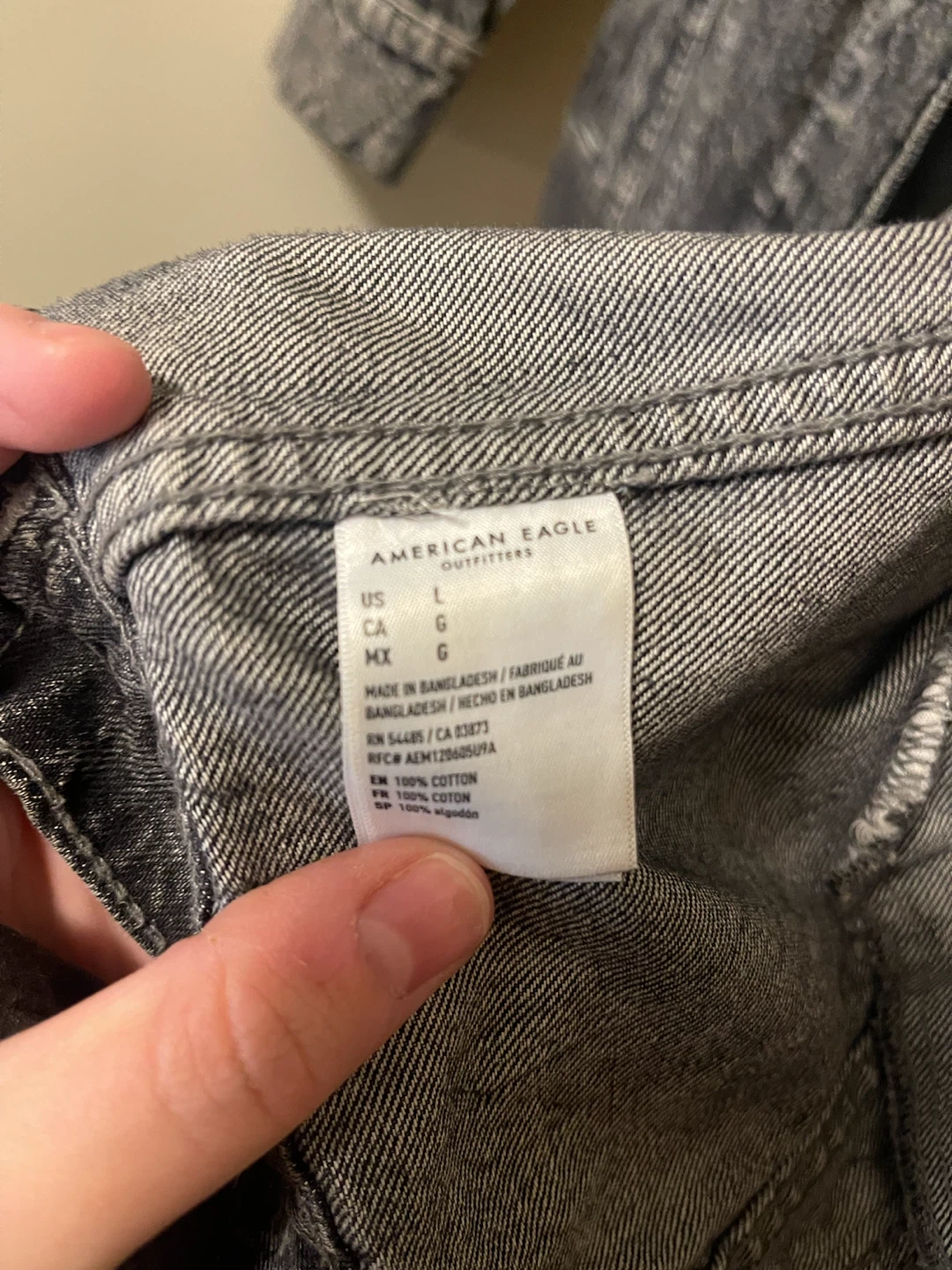 American Eagle Acid Wash Denim Jacket - photo 2
