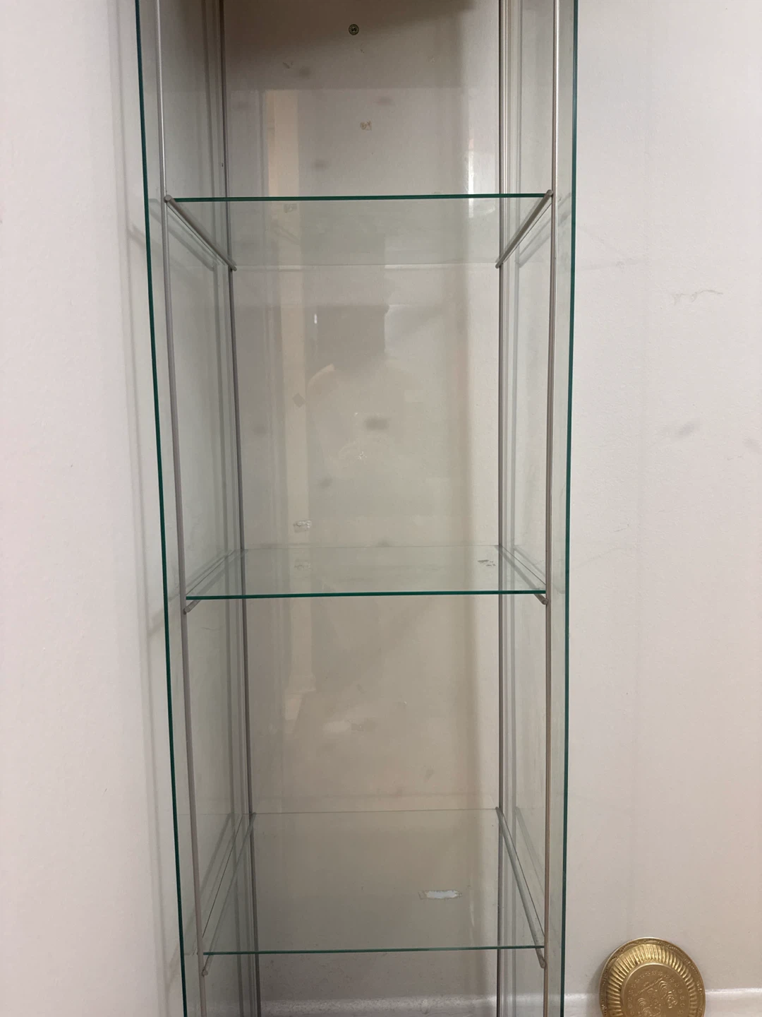 IKEA Detolf Glass Display Cabinet - photo 2