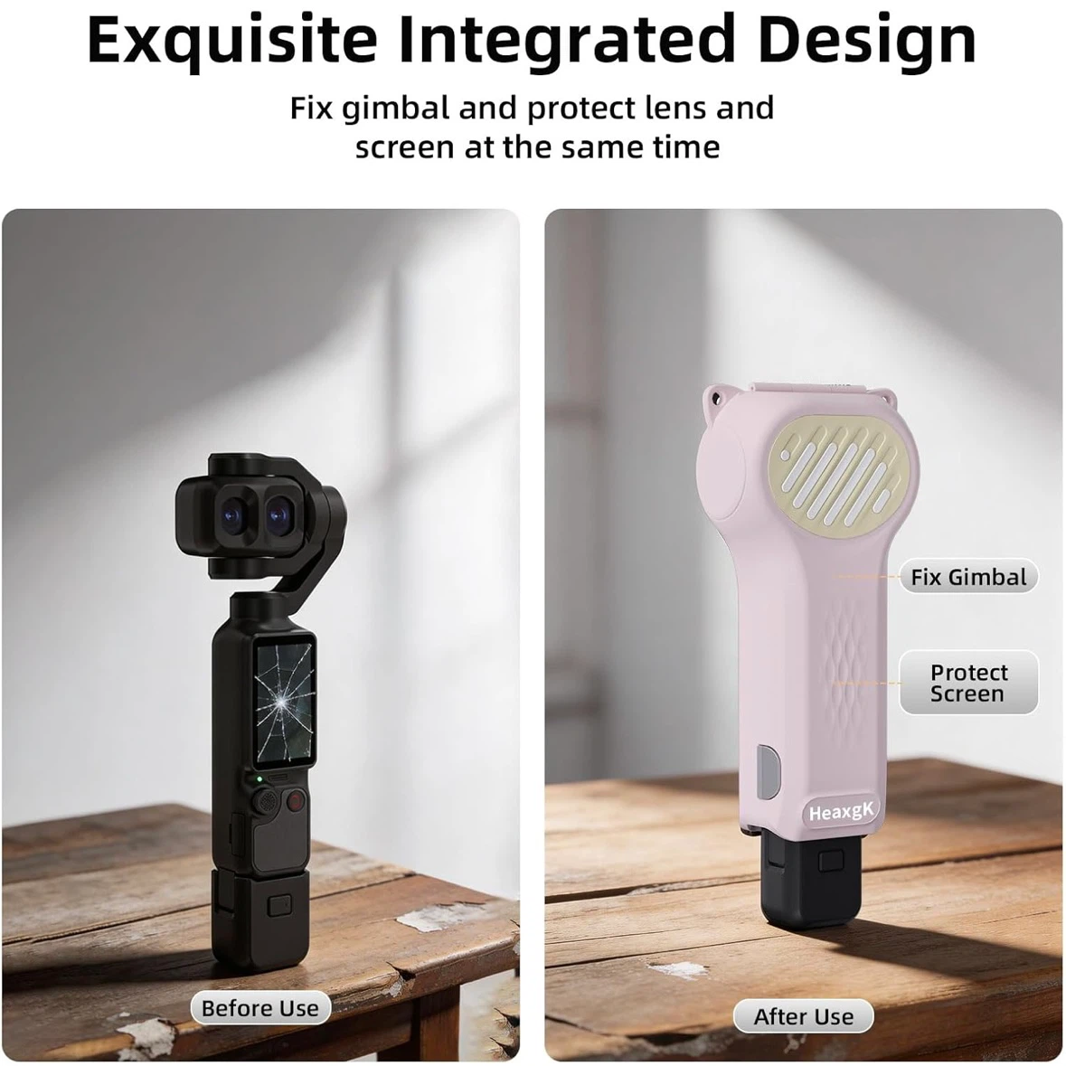 Brand New Pink Protective Case for DJi Osmo Pocket 4 Pro - photo 3