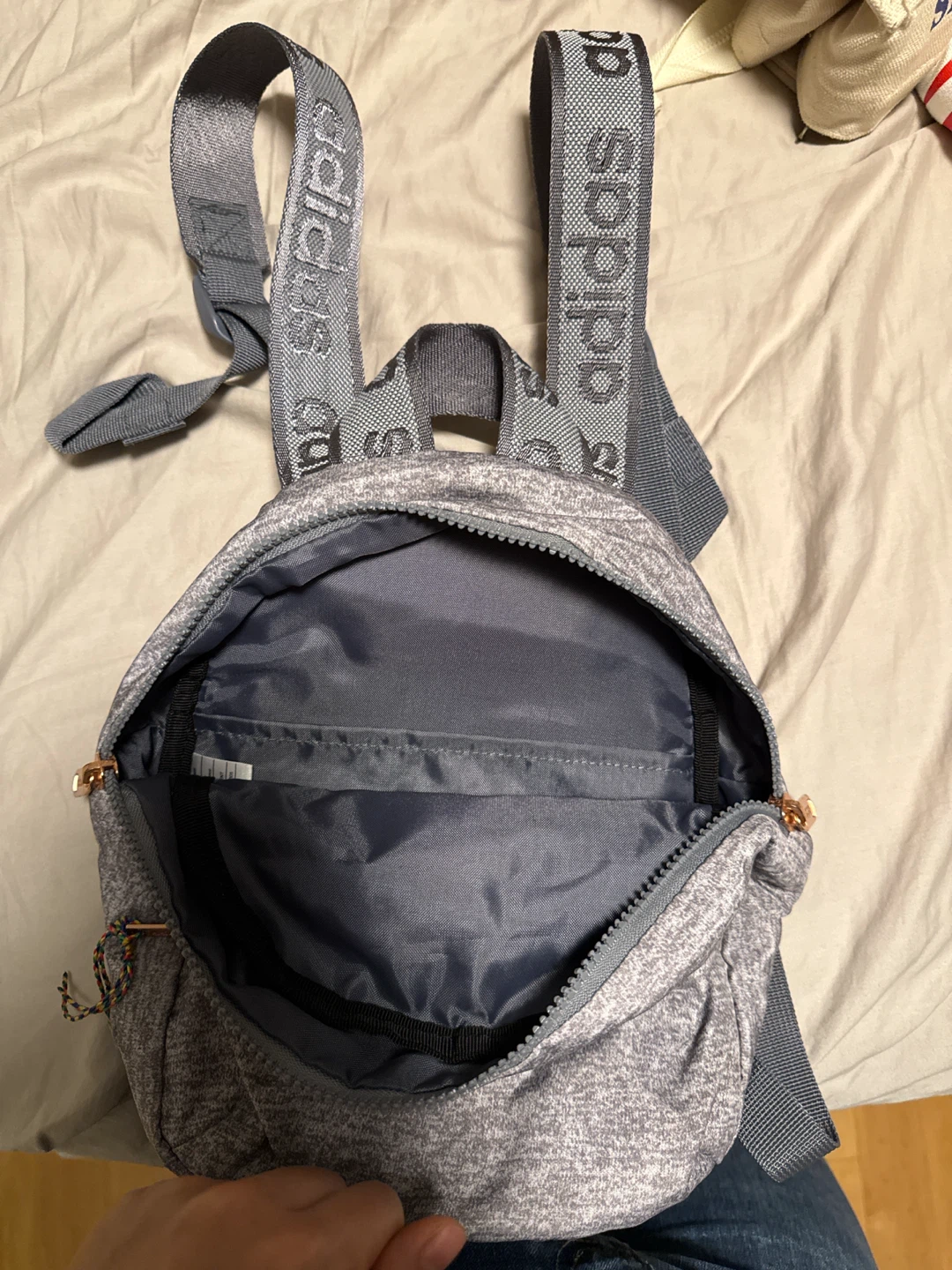 Adidas Grey Heather Mini Backpack - photo 2
