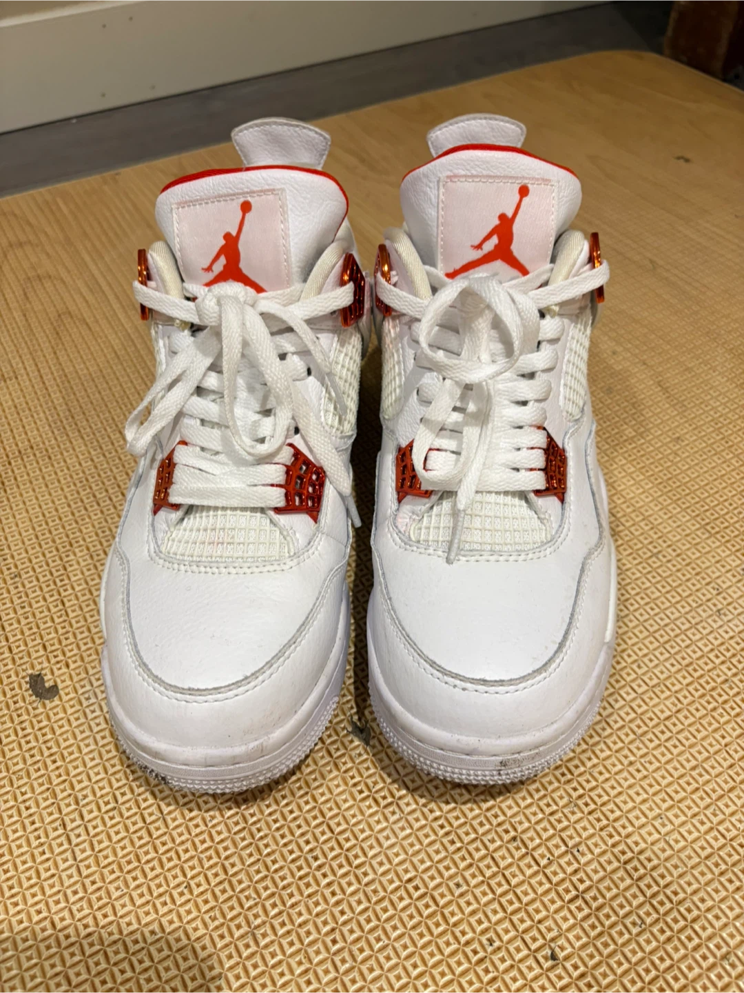 Metallic Orange Jordan 4