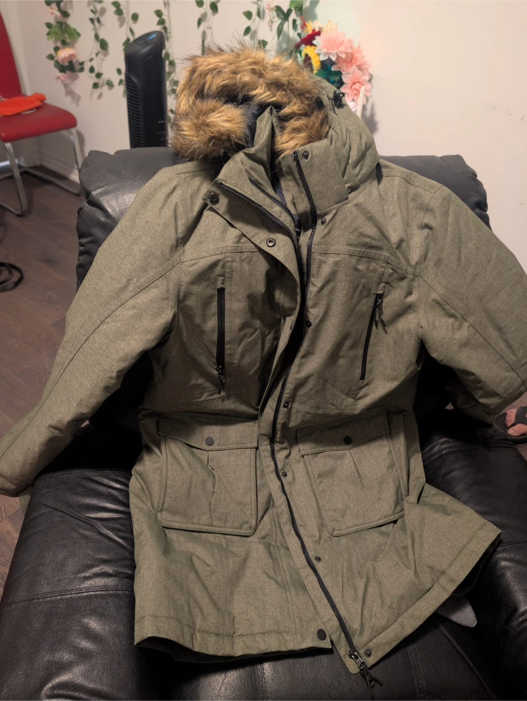 Never used- Alaskan Womens 3 in 1 Long Jacket